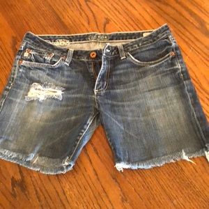 Big star cut off shorts size 29